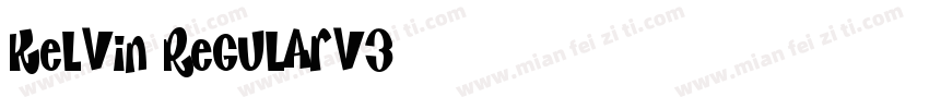 Kelvin RegularV3字体转换